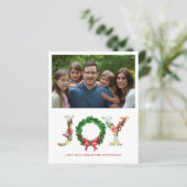 Printkaart voor familiefotografie (Staand voorkant)