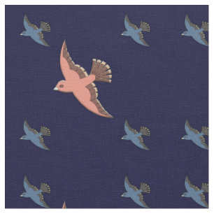 printkunst Deco Flying Bird Stof