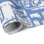 Printpatroon van printplaat cadeaupapier (Rol Hoek)