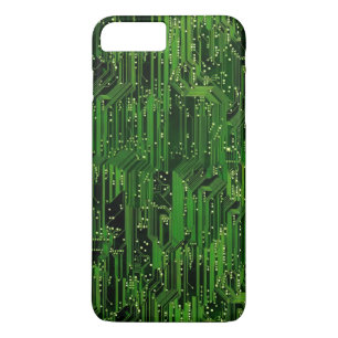 Printplaat achtergrond 	iPhone 8/7 plus hoesje