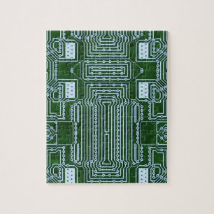Printplaat Achtergrond Legpuzzel