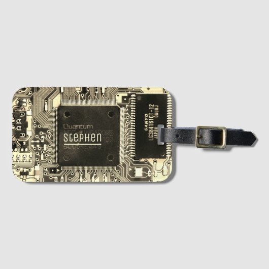  printplaat bagagelabel (Voorkant (horizontaal))