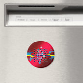 printplaat circuits tracering controlecentrum magneet (Insitu (Vaatwasser))