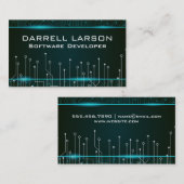 printplaat | Computertechnologie Visitekaartje (Voorkant / Achterkant)