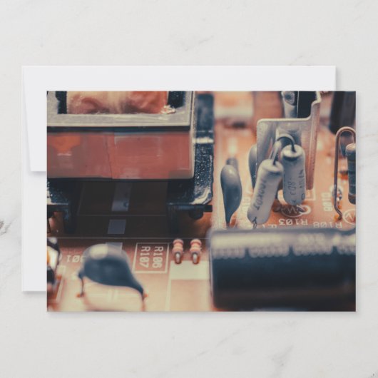 printplaat feestdagenkaart (Voorkant)