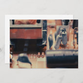 printplaat feestdagenkaart (Voorkant / Achterkant)