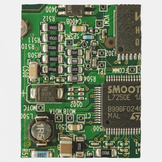 PRINTPLAAT FLEECE DEKEN (Voorkant)