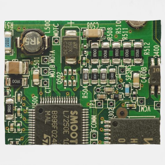 PRINTPLAAT FLEECE DEKEN (Voorkant (Horizontaal))