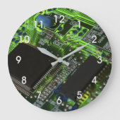 printplaat grote klok (Voorkant)