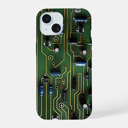 Printplaat iPhone / iPad hoes 15 Case (Achterkant)