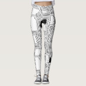 printplaat leggings (Voorkant)