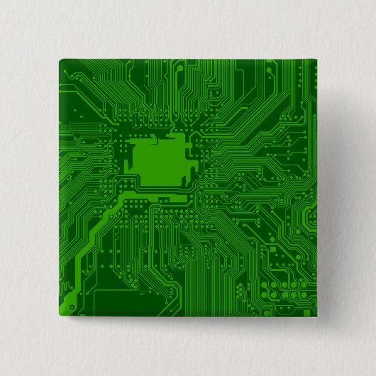 Printplaat Vierkante Button 5,1 Cm (Voorkant)