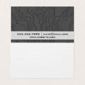 Printplaat Visitekaartje (Binnenkant ongevouwen)