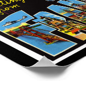  printplaten San Francisco California Poster (Hoek)