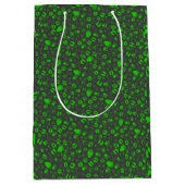 Prints 01.b.groen DGrey BG Medium Cadeauzakje (Voorkant)