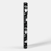 Prints 01.b. Zwart BG Case-Mate iPhone Case (Achterkant / Rechts)