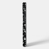 Prints 01.b. Zwart BG Case-Mate iPhone Case (Achterkant / Links)