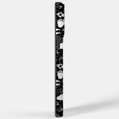 Prints 01.b. Zwart BG Case-Mate iPhone Case (Achterkant / Rechts)
