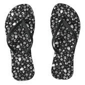 Prints 01.b. Zwart BG Teenslippers (Voetbed)