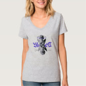 prints angel phrases gratitude t-shirt (Voorkant)