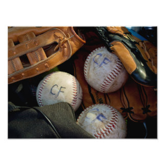 PRINTS - "Baseball in Clark Fork" Foto Afdruk