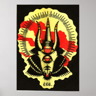 prints en posters van zwarte geiten