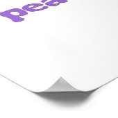 Prints en Posters voor vrede, liefde en rekenen (Hoek)