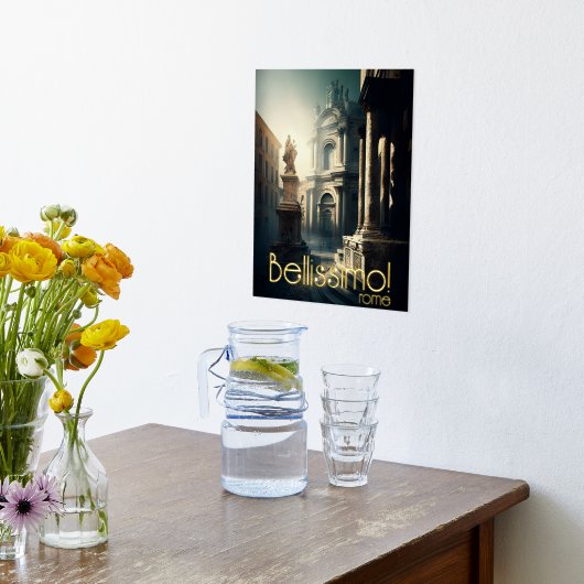 Prints Folie Rome Bellissimo (Laag (Keuken))