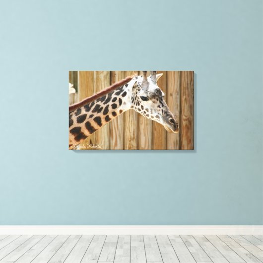 Prints Giraffe (Insitu (Houten vloer))