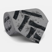 prints Grunge Stropdas (Opgerold)