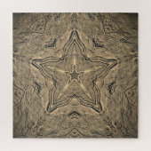 Prints in de Sand Mandala Legpuzzel (Verticaal)