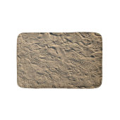 Prints in het zand badmat (Voorkant)