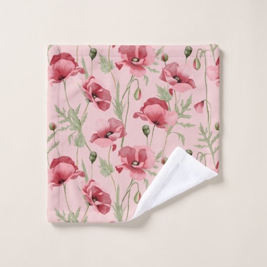 Prints landhuis bad handdoek (Wasdoekje)