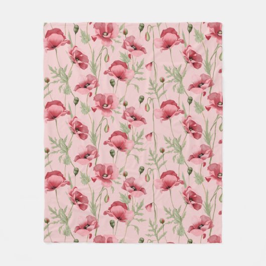 Prints landhuis fleece deken (Voorkant)