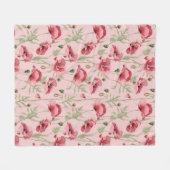 Prints landhuis fleece deken (Voorkant (Horizontaal))