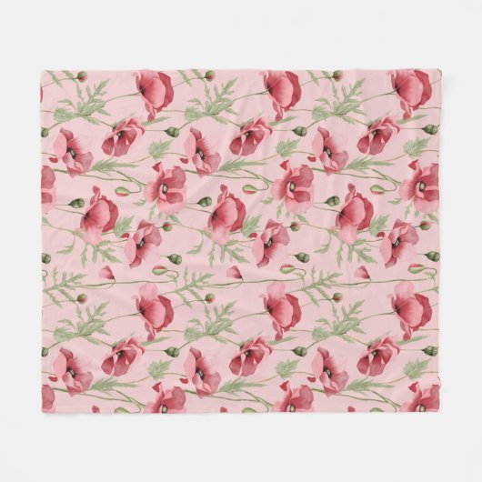 Prints landhuis fleece deken (Voorkant (Horizontaal))