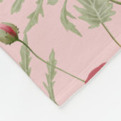 Prints landhuis fleece deken (Hoek)