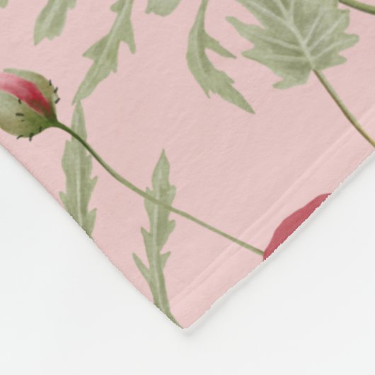 Prints landhuis fleece deken (Hoek)