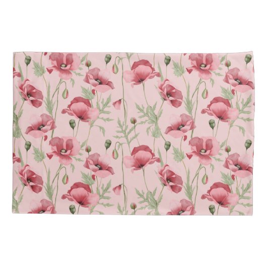 Prints landhuis kussensloop (Achterkant-Links)