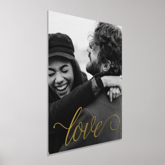 Prints Liefde Script Couple Folie (Laagn)