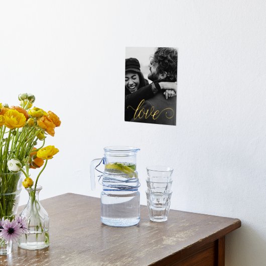 Prints Liefde Script Couple Folie (Laag (Keuken))