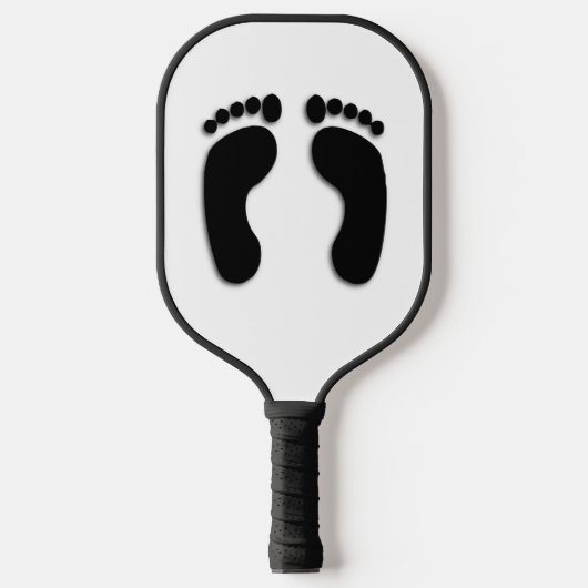 Prints met bakvoeten pickleball paddle (Voorkant)