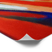 Prints met kleurrijke fijne kunst - Beatiful portr (Hoek)