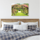 Prints roos Arch Wrapped Canvas (Insitu (Slaapkamer))