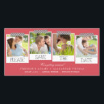 Prints sparen de Datum Fotokaarten Save The Date<br><div class="desc">Deze kic en moderne fotokaarten vragen uw gasten om de datum voor uw grote dag op te slaan. Beschikbaar in andere kleuren (de verzoeken van de douanekleur zijn welkom!).</div>