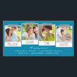 Prints sparen de Datum Fotokaarten Save The Date<br><div class="desc">Deze kic en moderne fotokaarten vragen uw gasten om de datum voor uw grote dag op te slaan. Beschikbaar in andere kleuren (de verzoeken van de douanekleur zijn welkom!).</div>