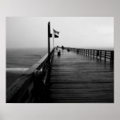 Prints van de Beetfoto van Flagler Beach (Voorkant)