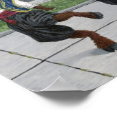 Prints van de Griekse minotauriërs die Fantasy Wal (Hoek)