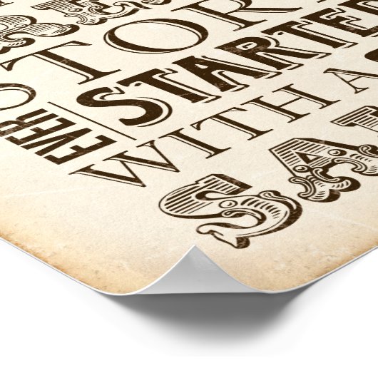 Prints van de  Partij / ALCOHOL Geen Groot Teken (Hoek)