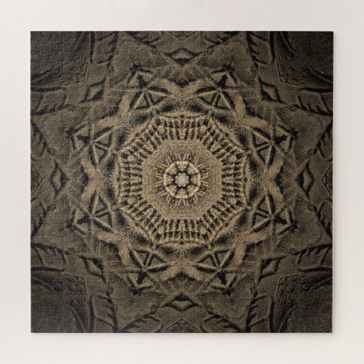Prints van de Sand Mandala 2 Legpuzzel (Horizontaal)